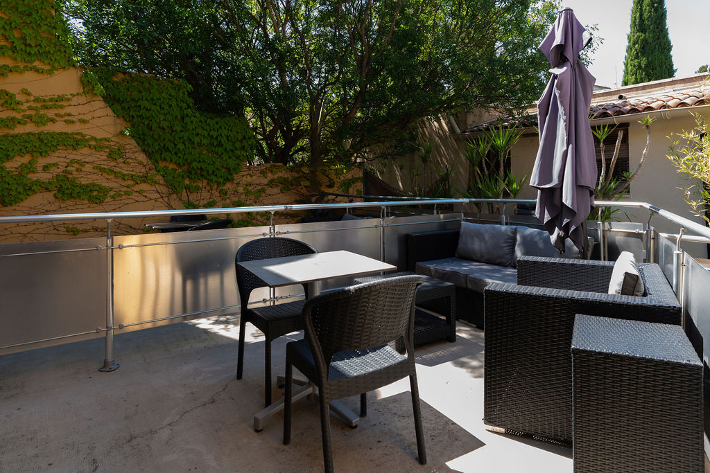 Terrasse chambre