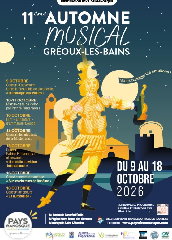 Programme des manifestations