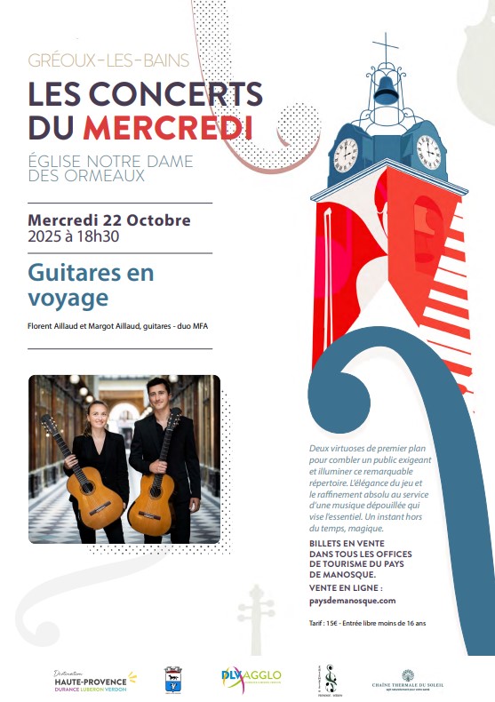 Programme des manifestations