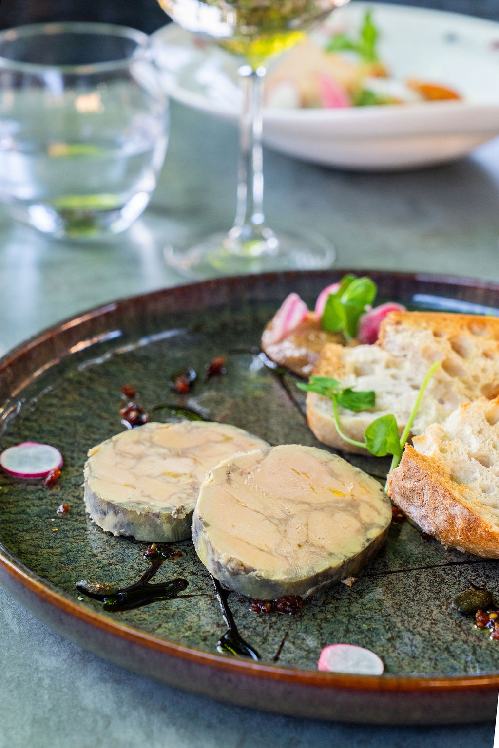 Foie gras marbré au cacao