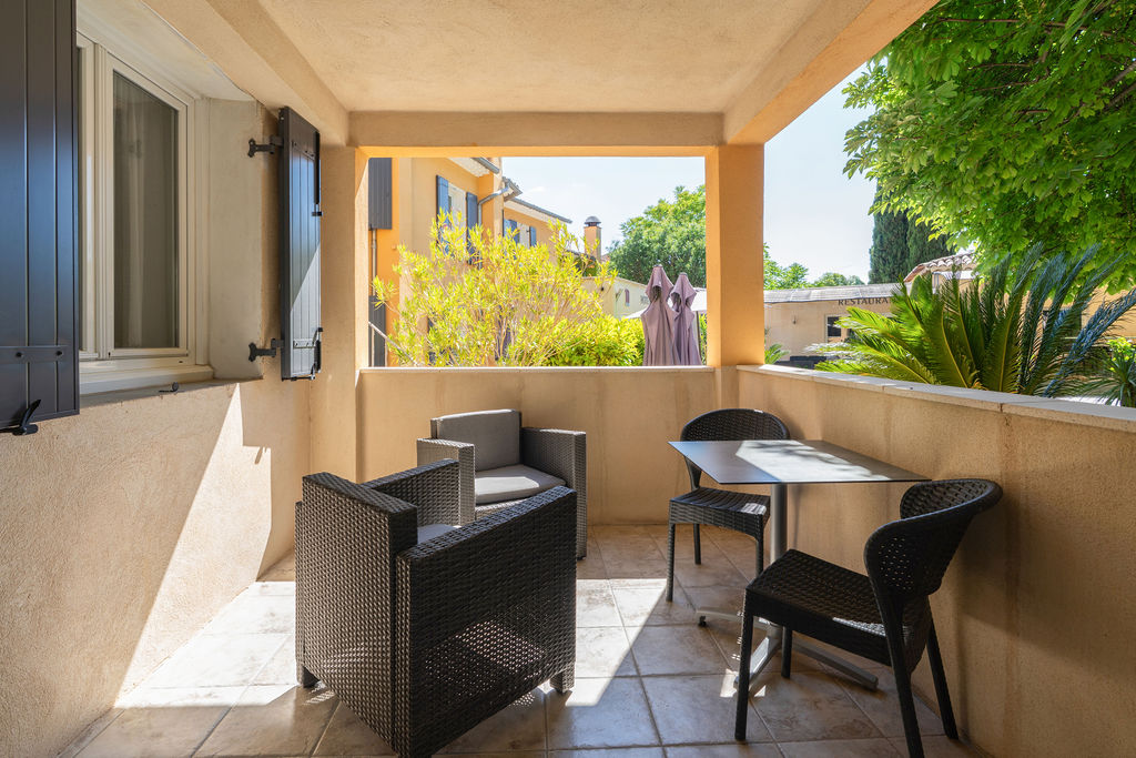 chambre supérieure avec terrasse privative