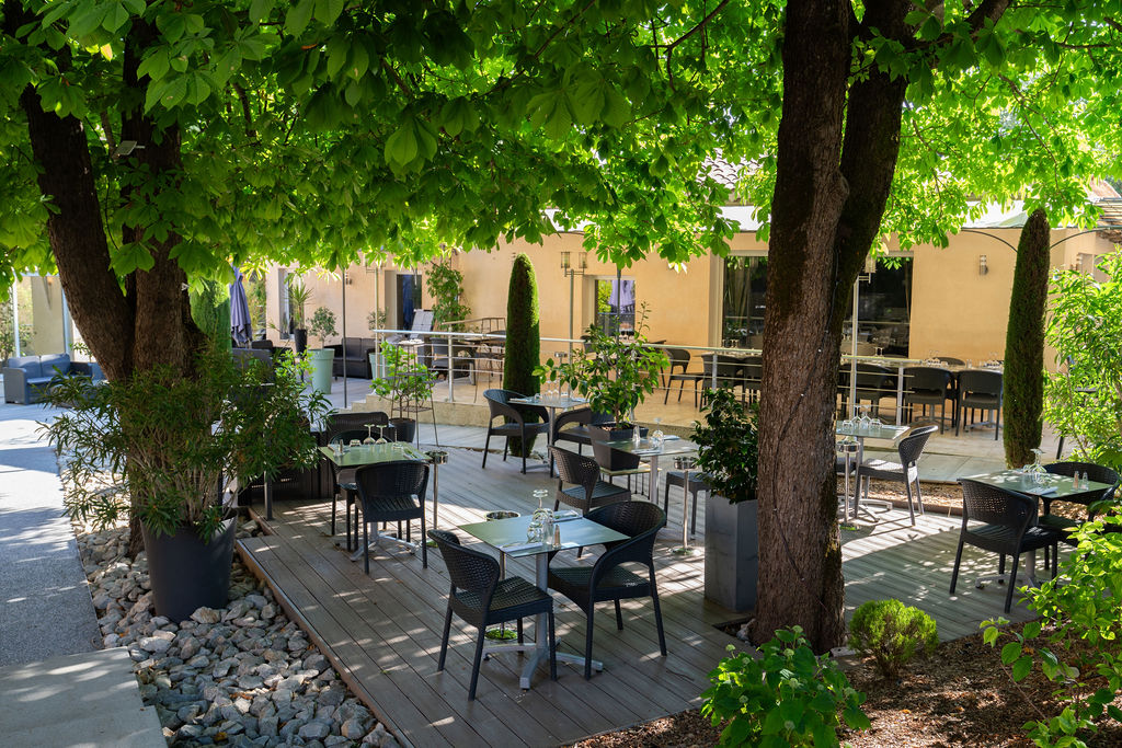 Jardin et terrasse restaurant 